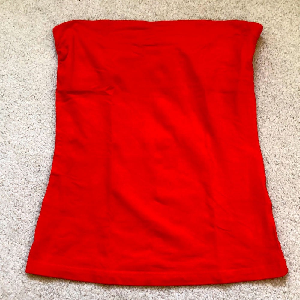 Burnt Orange Tube Top